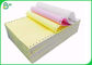 Giấy cuộn hoặc tờ giấy không carbon trắng 55gsm màu xanh trắng để in hóa đơn