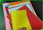 70gsm đến 220gsm Tờ giấy thủ công đầy màu sắc Manila cho hàng thủ công mỹ nghệ