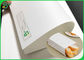 Cuộn giấy Kraft nguyên chất trắng tinh khiết 40gsm đến 120gsm cho bao bì đóng gói