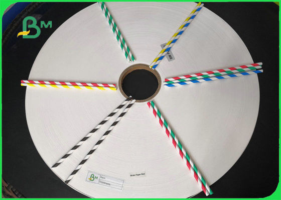 Chất liệu hút nước uống được in màu sắc tùy chỉnh cho ống hút cà phê