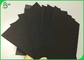 Giấy bìa cứng màu đen không tráng phủ 400GSM 450GSM được chứng nhận SGS cho giấy gói quà