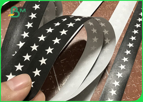 Rơm giấy Kraft trắng 120g có thể phân hủy sinh học Làm cuộn giấy Papaer màu 60gsm