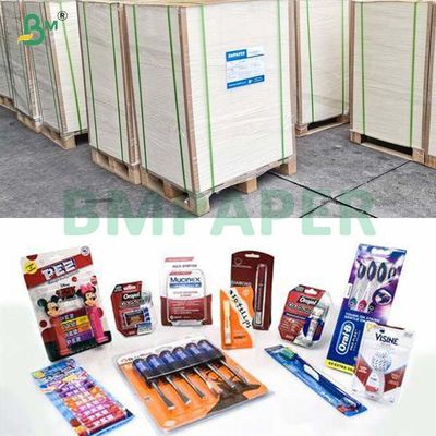 Một mặt Blister Face White Cardboard 350 gram 400 gram để niêm phong nhiệt