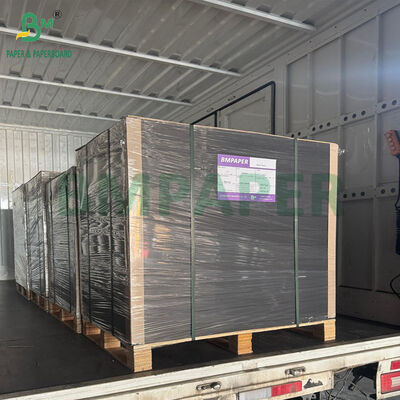 Giấy đen không tráng phủ 80gsm 100gsm dùng cho túi mua sắm 31 x 43 inch