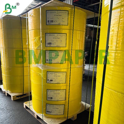 NCR giấy không cacbon giấy sao chép cuộn với 100% sợi nguyên chất, 48gsm - 80gsm trọng lượng cơ bản và CB CFB CF lớp phủ