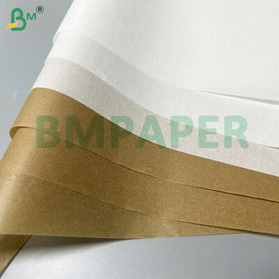 Cốc - giấy nướng an toàn không dính giấy giấy da Kraft màu nâu và trắng