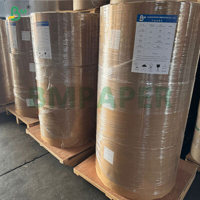 75g 80g 100% Virgin Wood Pulp cMG Striped Kraft Paper For Making Paper Bag