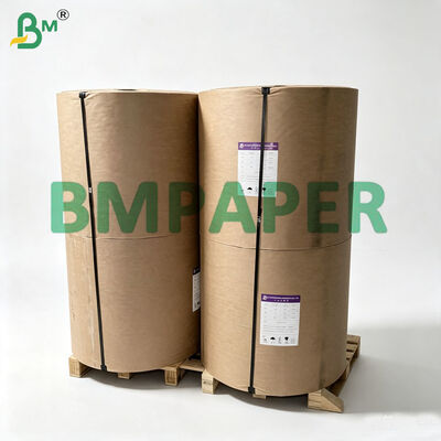 Cuộn giấy chống dầu mỡ 45gsm rộng 565mm, Trắng Nâu Thực phẩm Loại 3 - 10