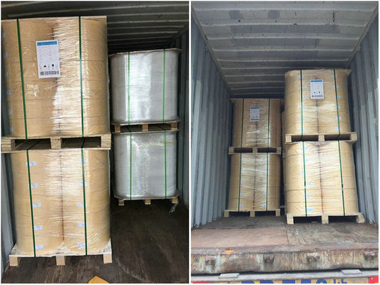 40gsm 60gsm không thấm dầu mỡ Cuộn giấy PE tráng cho bao bì thực phẩm