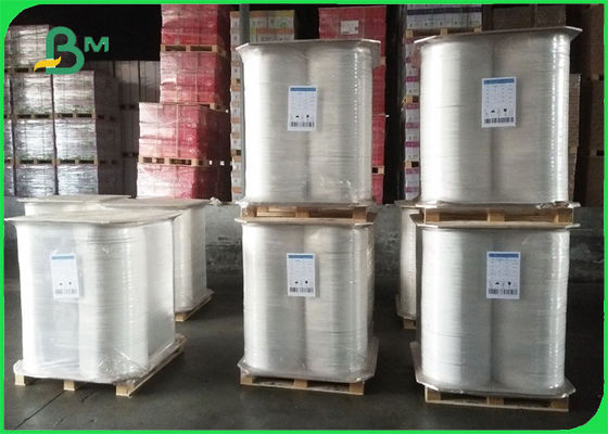 Giấy gói rơm có thể hàn nhiệt 28gsm Màu trắng Chiều rộng 27mm