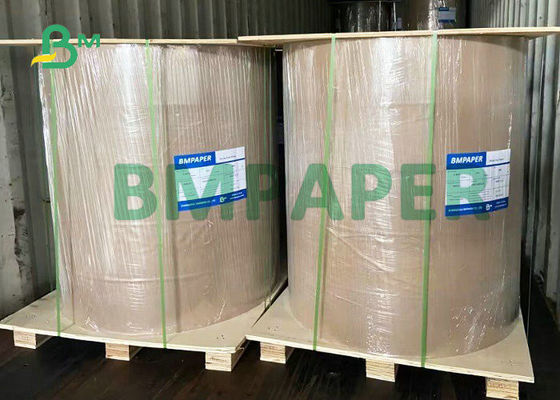 80 # 100 # C2S Văn bản Lụa trắng hoàn thiện cao Giấy tráng bóng ở dạng cuộn