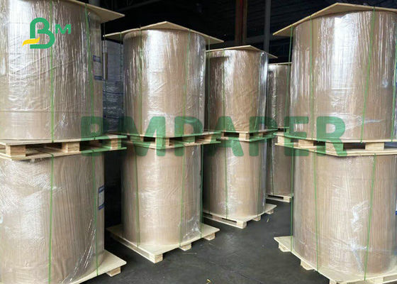 80 # 100 # C2S Văn bản Lụa trắng hoàn thiện cao Giấy tráng bóng ở dạng cuộn