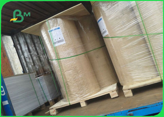 250 300 350GSM Mặt trên có lớp vải Duplex Board Lưng Xám