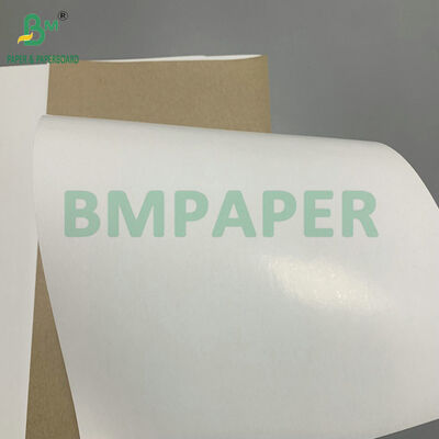 Cao độ bền 325g 365g CKB Bảng kraft màu nâu phủ màu trắng để chế tạo hộp đóng gói