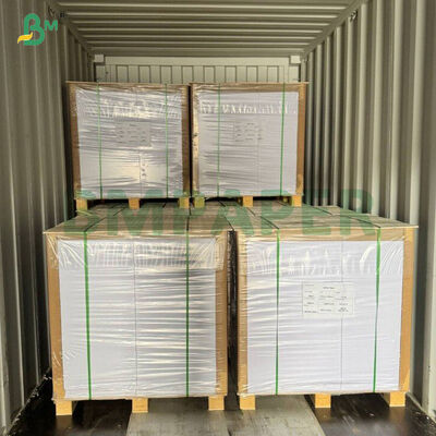 Giấy cuộn trắng 70 GSM một mặt bóng, chịu ẩm dùng cho nhãn bia