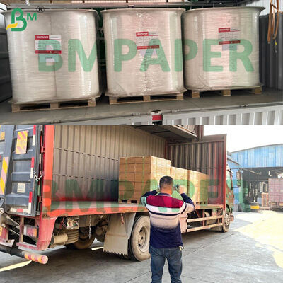 Giấy gói nhẹ màu trắng hoặc in theo yêu cầu cho ống hút bọc riêng lẻ