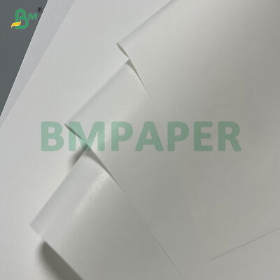 Nhãn màu trắng cao Độ bền ướt giấy kim loại cho bia / nhãn lon