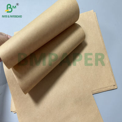 Giấy Kraft An toàn Thực phẩm Bền vững 100gsm 120gsm Dùng cho Túi 800mm 900mm