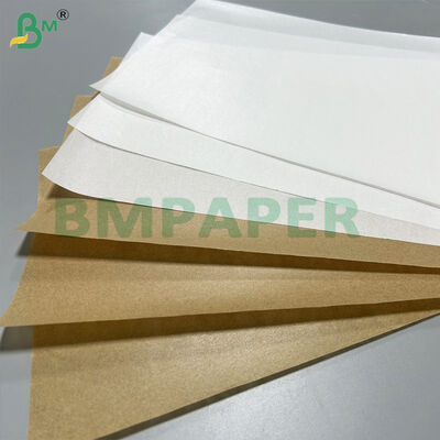Cốc - giấy nướng an toàn không dính giấy giấy da Kraft màu nâu và trắng