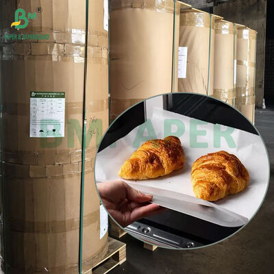 High Temperatures Resistant 40G Silicone Coated Baking Paper for Ovens