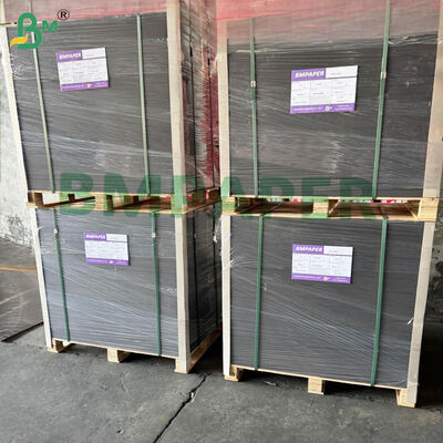 Tấm bìa carton đen toàn bộ cán màng dày 1mm - 3mm