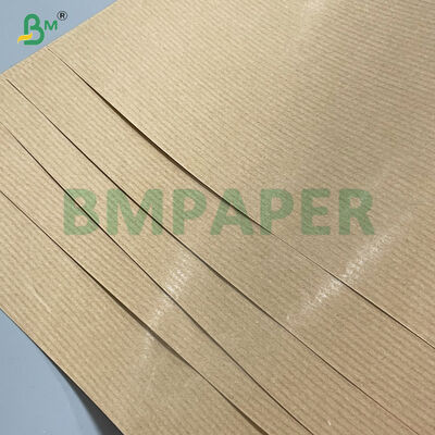 Giấy Kraft có gân, bóc vỏ, độ bền cơ học cao màu nâu 60G