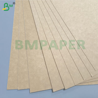 Unbleached PE Coated Cup Bowl Stock 250gsm Leak Proof Food Kraft Paper