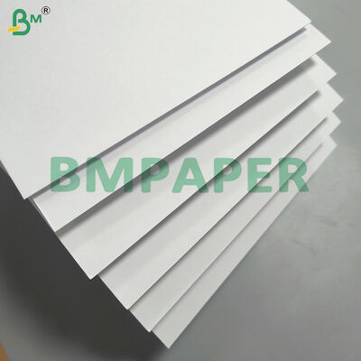 Giấy trắng không tráng phủ Giấy bìa trắng sáng 65lb Giấy mịn
