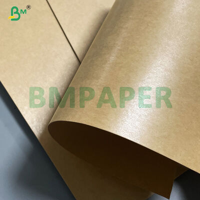 Chứng kháng gấp tốt giấy kraft phủ PE màu nâu cho bao bì thực phẩm