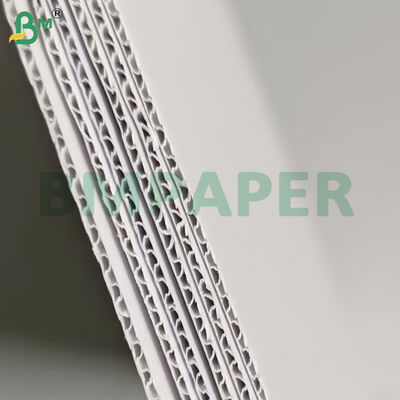 140+100+140gm White E Flute Bảng lồi cao độ cứng