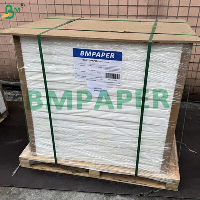 Túi giấy Kraft trắng MF không tẩy trắng 40g 50g an toàn thực phẩm cho bánh mì ăn nhẹ mang đi