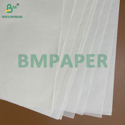 Cuộn Giấy Chống Dầu Mỡ Thực Phẩm Trắng 40GSM Dùng Để Gói Bánh Hamburger và Sandwich