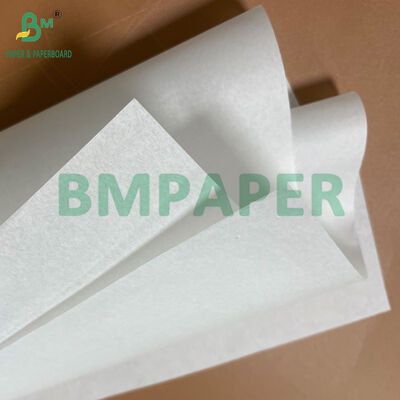 Cuộn Giấy Chống Dầu Mỡ Thực Phẩm Trắng 40GSM Dùng Để Gói Bánh Hamburger và Sandwich