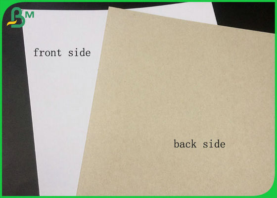 Bảng mạch kép được chứng nhận FSC Mặt trắng với mặt sau màu xám