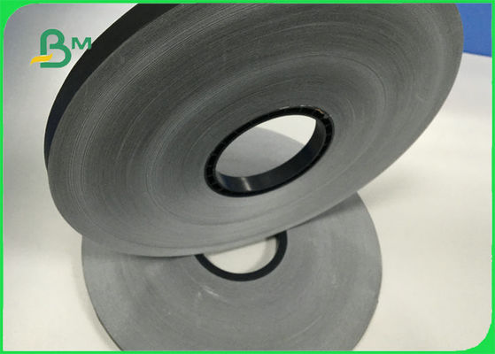 60gsm loại thực phẩm có thể in cuộn giấy đen rạch để uống FDA FSC