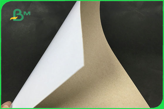 Tái chế một mặt Bảng trắng mặt sau phủ màu trắng cho hộp đóng gói FSC