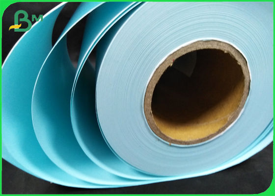 Tự dính Giấy cuộn nhiệt 4 X 3 inch Mã vạch vận chuyển gửi thư 55gsm