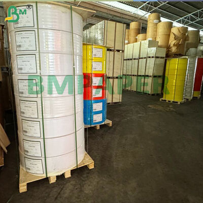 80gsm Giấy Carbonless Cuộn CB CFB CF Tráng Nhiều Màu