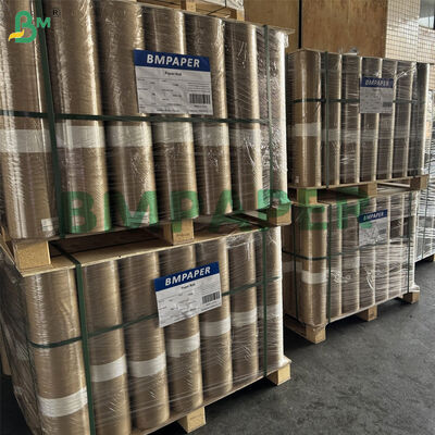 Giấy bọc Kraft sọc màu nâu 60gm Độ bền cao 50cm x 125m