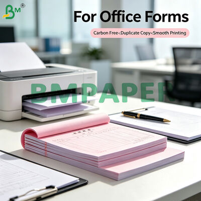 Giấy Carbonless 2 liên Trắng & Hồng Khổ A4 Dùng Cho Biểu Mẫu Đa Bản